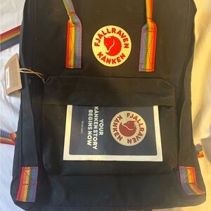 Brand New Fjällräven Kånken Backpack Rainbow